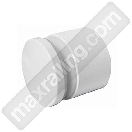 Styklodyrjach bial mat Ф50mm. Стъклодържач бял мат Ф50мм.